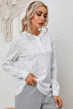 Buttoned Long Sleeve Top