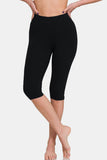 Zenana Full Size High Waist Capris