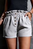 Paperbag Shorts with Pockets