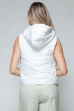 Snobbish Zip Up Quilted Hooded Vest