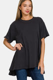 Zenana Round Neck Short Sleeve T-Shirt