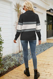 Quarter-Zip Collared Neck Sweater