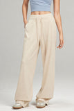 Basic Bae Drawstring Wide Leg Pants with Pockets