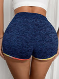 Ivy Lane Heathered Wide Waistband Shorts