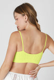 NIKIBIKI Seamless Ribbed V-Neck Bralette