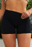 Slim Fit High Waistband Active Shorts